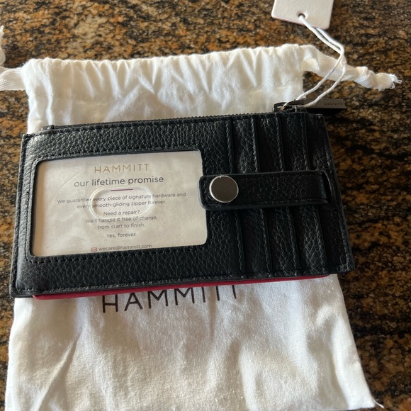 Hammitt Black Textured Wallet - Picture 4 of 5